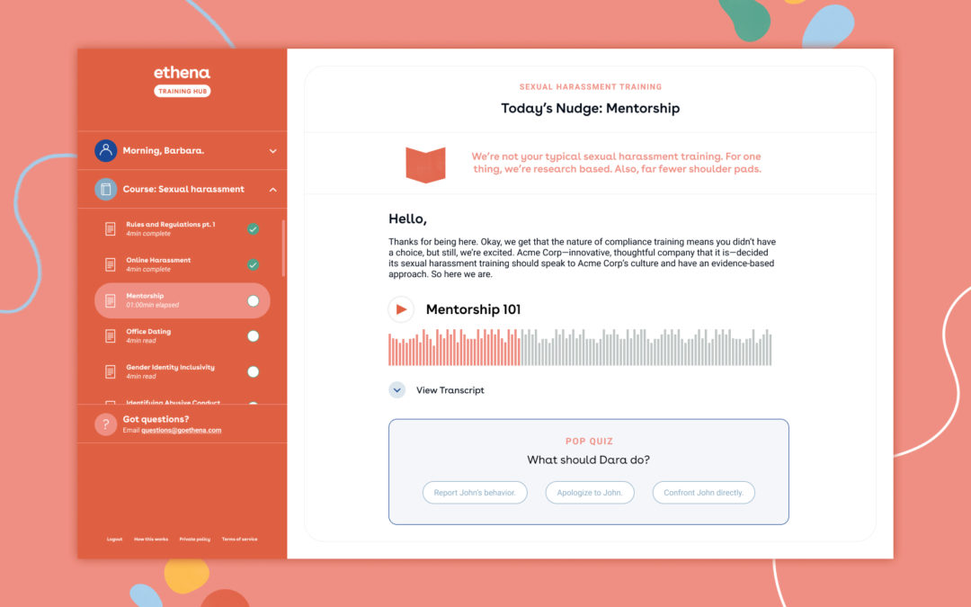 Ethena raises $2 million in seed financing for smarter anti-harassment software application