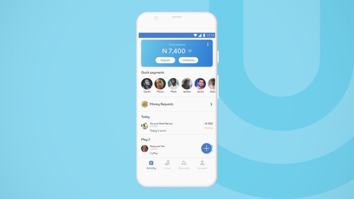 Umba, a digital bank for emerging markets, raises $2M Seed financing to broaden across Africa
