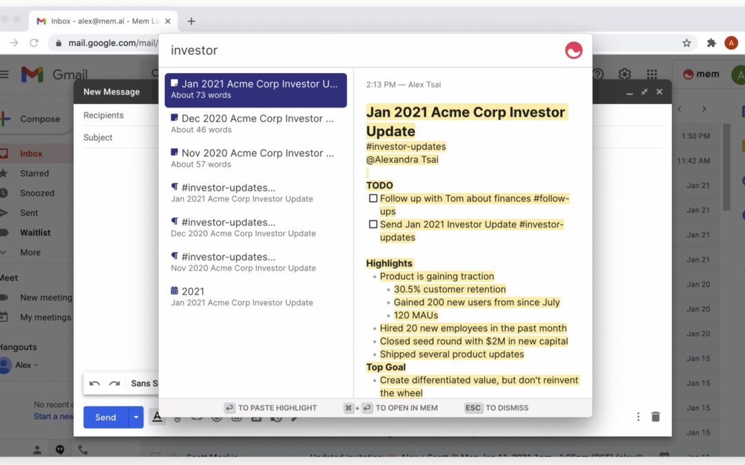Note-taking app Mem raises $5.6 million from Andreessen Horowitz
